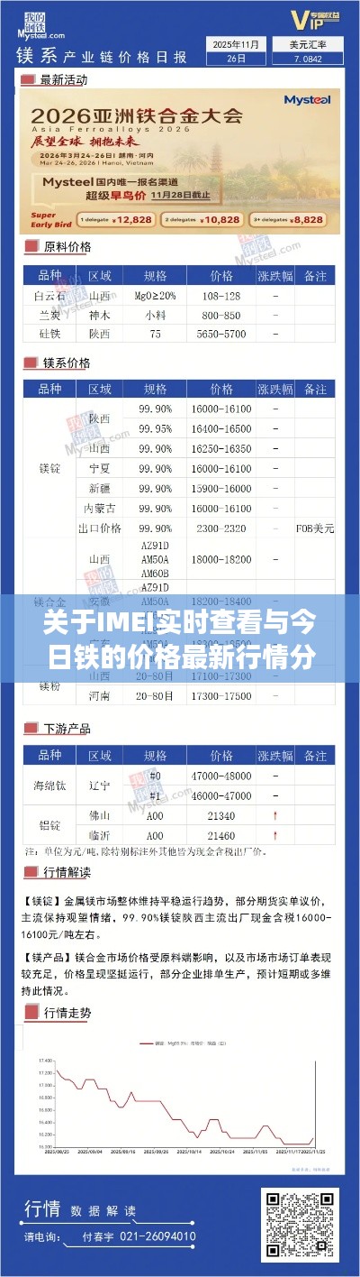 关于IMEI实时查看与今日铁的价格最新行情分析