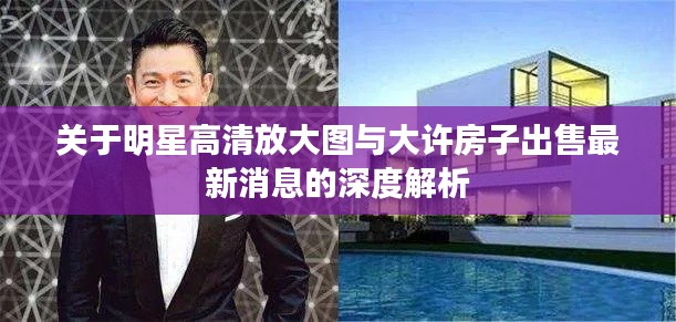 关于明星高清放大图与大许房子出售最新消息的深度解析