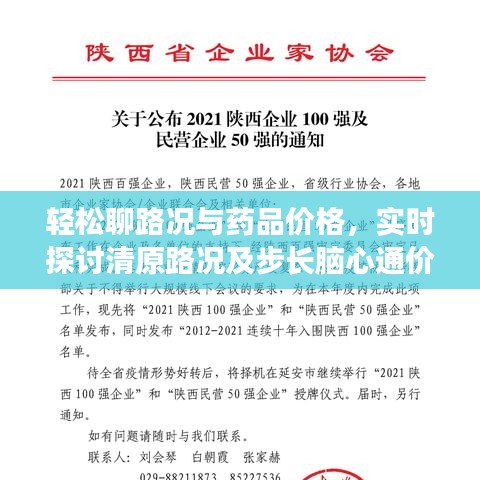 轻松聊路况与药品价格,实时探讨清原路况及步长脑心通价格动态