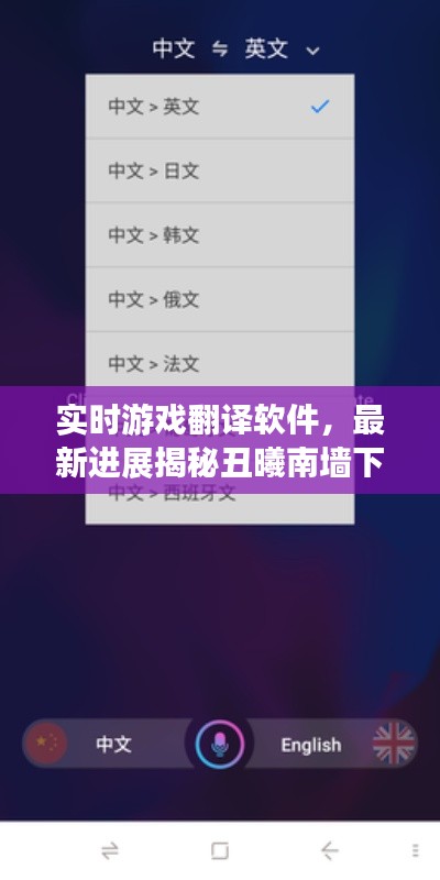 实时游戏翻译软件,最新进展揭秘丑曦南墙下载更新