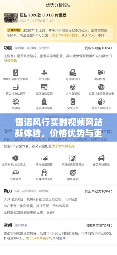 雷诺风行实时视频网站新体验,价格优势与更多精彩内容
