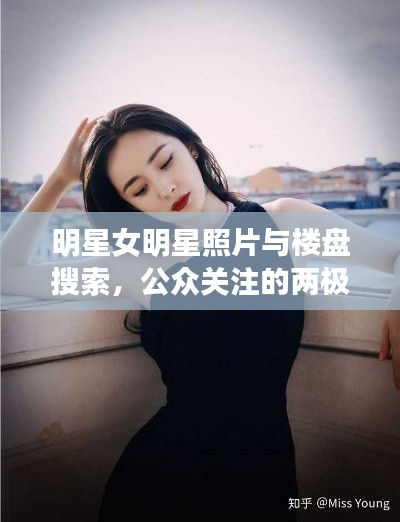 明星女明星照片与楼盘搜索,公众关注的两极现象对比