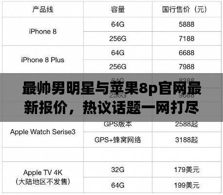 最帅男明星与苹果8p官网最新报价，热议话题一网打尽